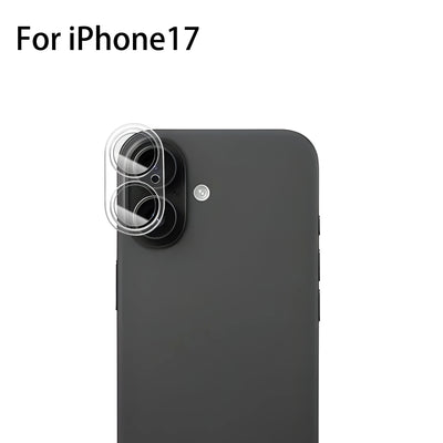 CrystalClear 17PM Full Lens Cover (1–5 Sets) – Tempered Glass Camera Film for iPhone 17/17 Air/17 Pro/17 Pro Max