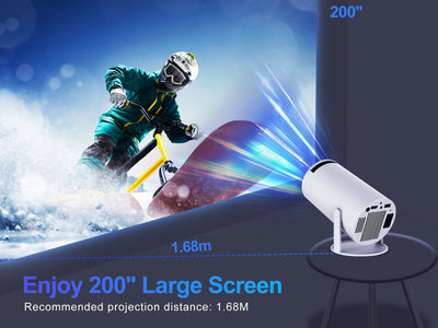 Magcubic HY300 Pro HD Projector – Super Bright 290ANSI, WiFi Mirroring & A3100 Chip for Next-Level Home Entertainment