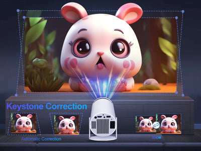 Magcubic HY300 Pro HD Projector – Super Bright 290ANSI, WiFi Mirroring & A3100 Chip for Next-Level Home Entertainment