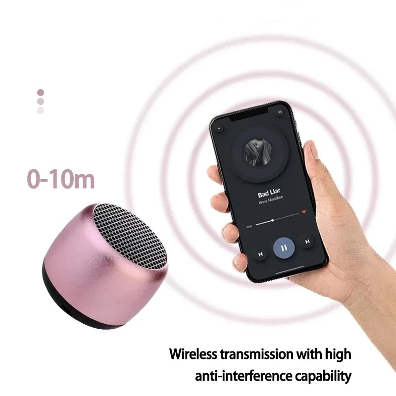 ACEHE M1 Pocket BoomBox – Tiny Size, Giant Sound, 3D Surround Metal Speaker